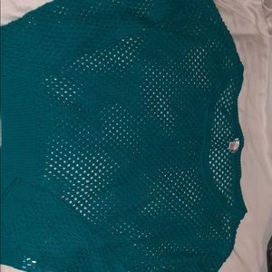 Fishnet spring top